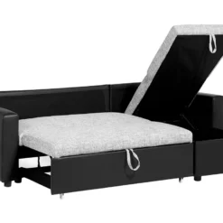 Sofá Cama Esquinero De Poliéster Gris Oscuro/beige Izquierdo TAMPERE -Mimoso Sofa Ventas 566ad855d07cb2aeba26e2705ed2c73987166991 545902af171741948de48e56275d70e1