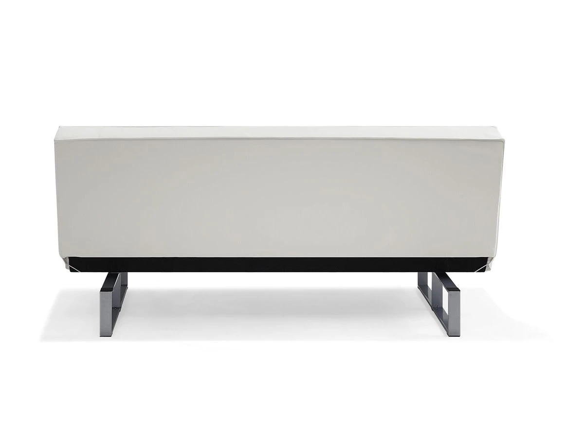 Sofá Cama De Piel Sintética Blanco 189 Cm DERBY 9 Sofá Cama De Piel Sintética Blanco 189 Cm DERBY - Imagen 7