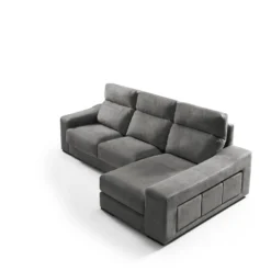 FULL Chaise Longue 3 Plazas Con 3 Poufs Derecha Antracita -Mimoso Sofa Ventas 5d1e1e2ba09600f4ef46eb49f1b1f4980fef4be4 108293 5