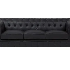 Sofá Esquinero En Piel Sintética Negro Izquierdo CHESTERFIELD -Mimoso Sofa Ventas 5dd058b7b202280fcd3895781d13382b23d4a221 6eb14678c0fc4f459a09075e687747c1