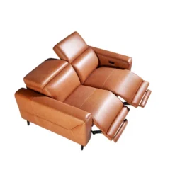 Sofá 2 Plazas Tapizado En Piel De Origen Vacuno.Asientos Con Mecanismos De Relax Eléctricos Y Reposacabezas Articulados Independientes. Estructura Interior De Madera De Pino Natural Y Patas En Madera Maciza Color Nogal. -Mimoso Sofa Ventas 623f7dc786f5f78d059680fd96f69cf25e26ff82 fc04358b4c104076b1c7685d7a9f581c