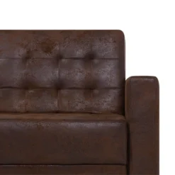 Sofá Cama Esquinero 5 Plazas En Piel Sintética Marrón Con Reposapiés Derecho ABERDEEN -Mimoso Sofa Ventas 642fb5f366b06e254a7e63fd80b8b07f8eff0e6b a16a008aca2240cabde58720988eca29