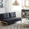 Sofá Cama 2 Plazas Tapizado Negro EDLAND 1 Sofá Cama 2 Plazas Tapizado Negro EDLAND -Mimoso Sofa Ventas 6522f682e499c8c272181905eb658ce4f092a4fb 7bc83b9a28eb4af887667a392159f6a1