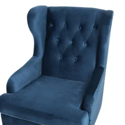 Sillón De Terciopelo Azul Oscuro/negro ALTA -Mimoso Sofa Ventas 66f8b16017838a3b39a63bd8fdc66c7fdef0578e df67ae69b5f046769f100fb24d2c7041