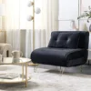 Sofá Cama De Terciopelo Negro/dorado VESTFOLD -Mimoso Sofa Ventas 6875f1101cfe705351d72266ca99bb0676a0715c 35b49278f480408c888e3703ed3eb61f