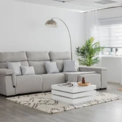 ADRIA Chaise Longue Relax DerechaGris Claro -Mimoso Sofa Ventas 6af74904c957861e481e13986d05da4865fd80fa 765965 02