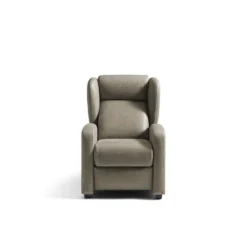 Sillón Relax Manual ADA En Tela, Color Marrón