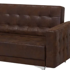 Sofá 3 Plazas De Piel Sintética Marrón Oscuro ABERDEEN -Mimoso Sofa Ventas 6bf743d7667c54c73eb36fca26a7739ba7cebc60 9c26786f158d4dc4b4e8045f24bf9360