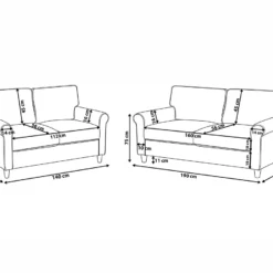 Conjunto De Sala De Estar 5 Plazas De Terciopelo Gris Oscuro/madera Clara RONNEBY -Mimoso Sofa Ventas 6cff32198a0a57c9babc5af8f402593f935df5e1 653a0219a0d344649fefd0a6b1ab9f55