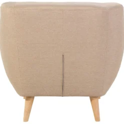 Sillón De Poliéster Beige Arena/madera Clara MOTALA -Mimoso Sofa Ventas 6e9f111d83df17cd30208afc9bdd1b07e5af1ffd b8a0efd5cbaf4be39ea7ac9679c8f366