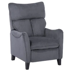 Sillón Reclinable Tapizado En Gris ROYSTON -Mimoso Sofa Ventas 6f76cf1dfbc0d7e1f8276357a69ba3ee53bf0cce 8f7039aeb32d4961a194fdcf282a3469