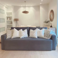 Skraut Home - Sofa Cama CLOUD, Gris Claro, Convertible En Cama, Arcón. Máximo Relax Y Confort - Con Sistema De Apertura Por Arrastre 225x92x92cm -Mimoso Sofa Ventas 6fb4c60e9cb375ced0879c642f6efefc16ceb3be 1038228a436b41b5a80120b9ba83a721