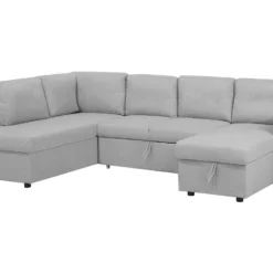 Sofá Cama Esquinero Tapizado Gris Claro KARRABO -Mimoso Sofa Ventas 70e6e403cfadfb10a77d721466e48024ee4ce48a cde65648897c4c12912874715916587c