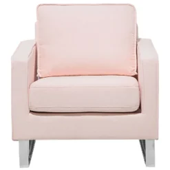 Sillón De Poliéster Rosa/plateado VIND -Mimoso Sofa Ventas 7233854c8492025528de3b0afa8bd98fb30283a4 8f64f9f2f93541a394eb545ad952a58a