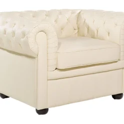 Sillón En Piel Color Crema CHESTERFIELD -Mimoso Sofa Ventas 72733aa1ce19293acf4e7e27fd5102bcb083afa2 2929f05e327e44798e752211579ff217