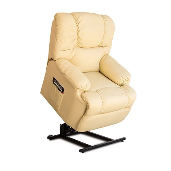 Sillón De Relax Eléctrico Levantapersonas, Crema 2 Sillón De Relax Eléctrico Levantapersonas, Crema