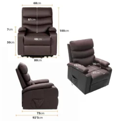Sillón Relax Masaje Acolchado Reclinable Calor Lumbar Marrón Gridinlux -Mimoso Sofa Ventas 78916fc4c472a8b8ed71f7d86f49aa72da1ceef3 6c5d859f88c04f15ada88aadb0b4473c