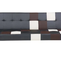 Sofá Cama 3 Plazas Tapizado Negro/patchwork OLSKER -Mimoso Sofa Ventas 7b16ad0ba7b4e85476c1513f5b662f1b21a79c0c 9ade65c50d3d49bf998e7861af163965