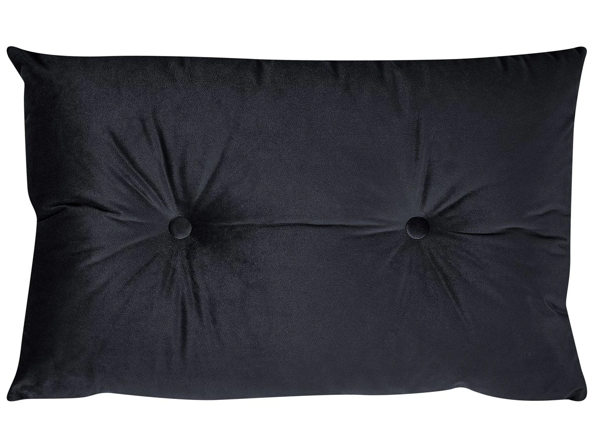 Sofá Cama 2 Plazas De Terciopelo Negro/dorado VESTFOLD 13 Sofá Cama 2 Plazas De Terciopelo Negro/dorado VESTFOLD - Imagen 11