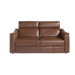 Sofá 3 Plazas Tapizado En Piel De Origen Vacuno Color Marón Cognac Con Mecanismo Eléctricos Relax. Estructura Interna De Madera De Pino Natural. Patas De PVC Color Negro. -Mimoso Sofa Ventas 7c165ec92ee8c4e09c38334ed6886553e5ae00e9 b95cd5ae50ed4140ae059b59b7fbed4c