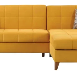 Chaise Longue Convertible En Cama LIKA Color Amarillo