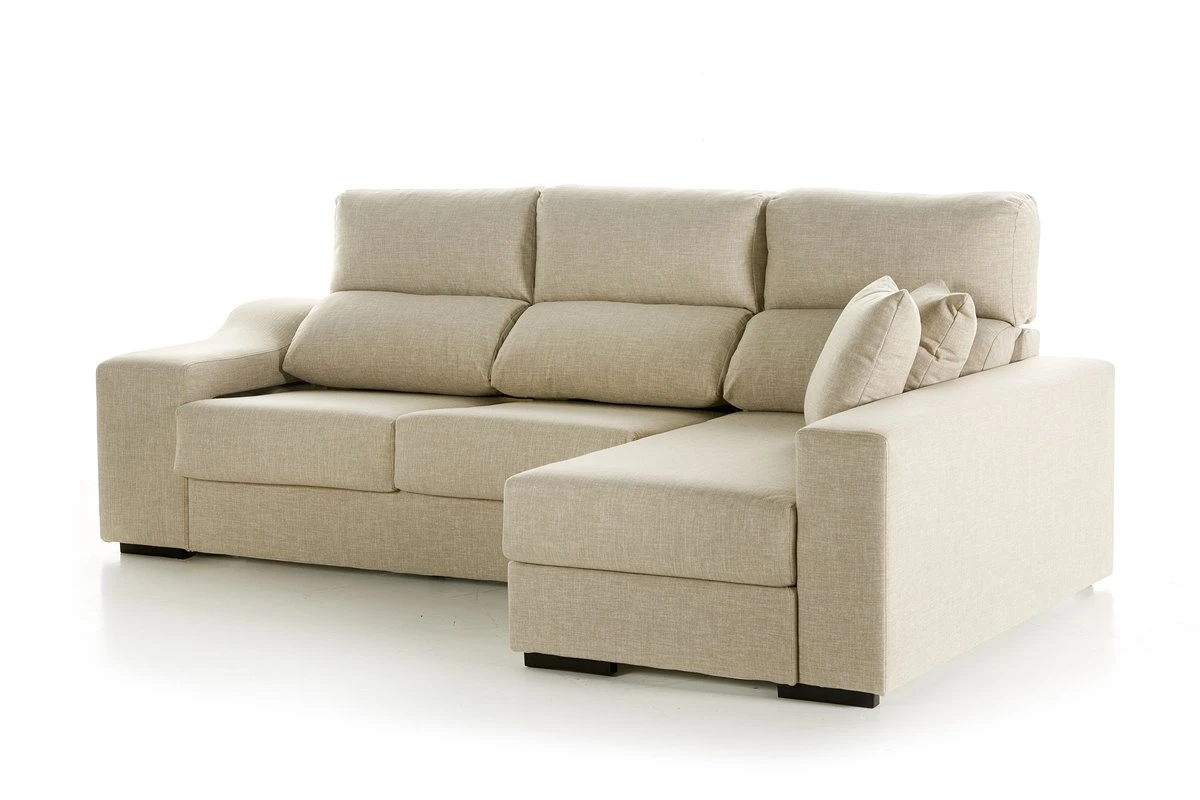 Chaise Longue Derecha Beige LUCIA 5 5 Chaise Longue Derecha Beige LUCIA 5 - Imagen 3