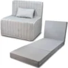 Sofá De Suelo Individual Convertible Gris Sillón Cama Desmontable Colchón Adicional Para Invitados Gridinlux -Mimoso Sofa Ventas 7f3a013e1c43becac0b52d1757fc33d20960c6ea ab8009886e6c4f13897b1b09e95901aa