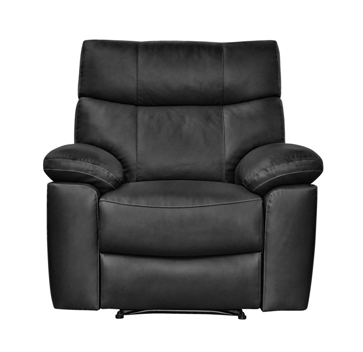 Sillón Piel Relax SHARONA Color Negro 3 Sillón Piel Relax SHARONA Color Negro