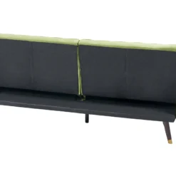 Sofá Cama 3 Plazas De Terciopelo Verde Oliva/negro VIMMERBY -Mimoso Sofa Ventas 81c813cb4f085720d73535c8a65bc12d8a21af6f 093da6a7de6d4deb90f554f5e275e427