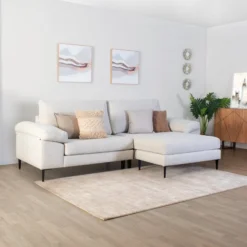 Chaise Longue Fija Derecha KATA Color Beige -Mimoso Sofa Ventas 8485578def4b8026375e2a06db41a972a58f4967 108304 02