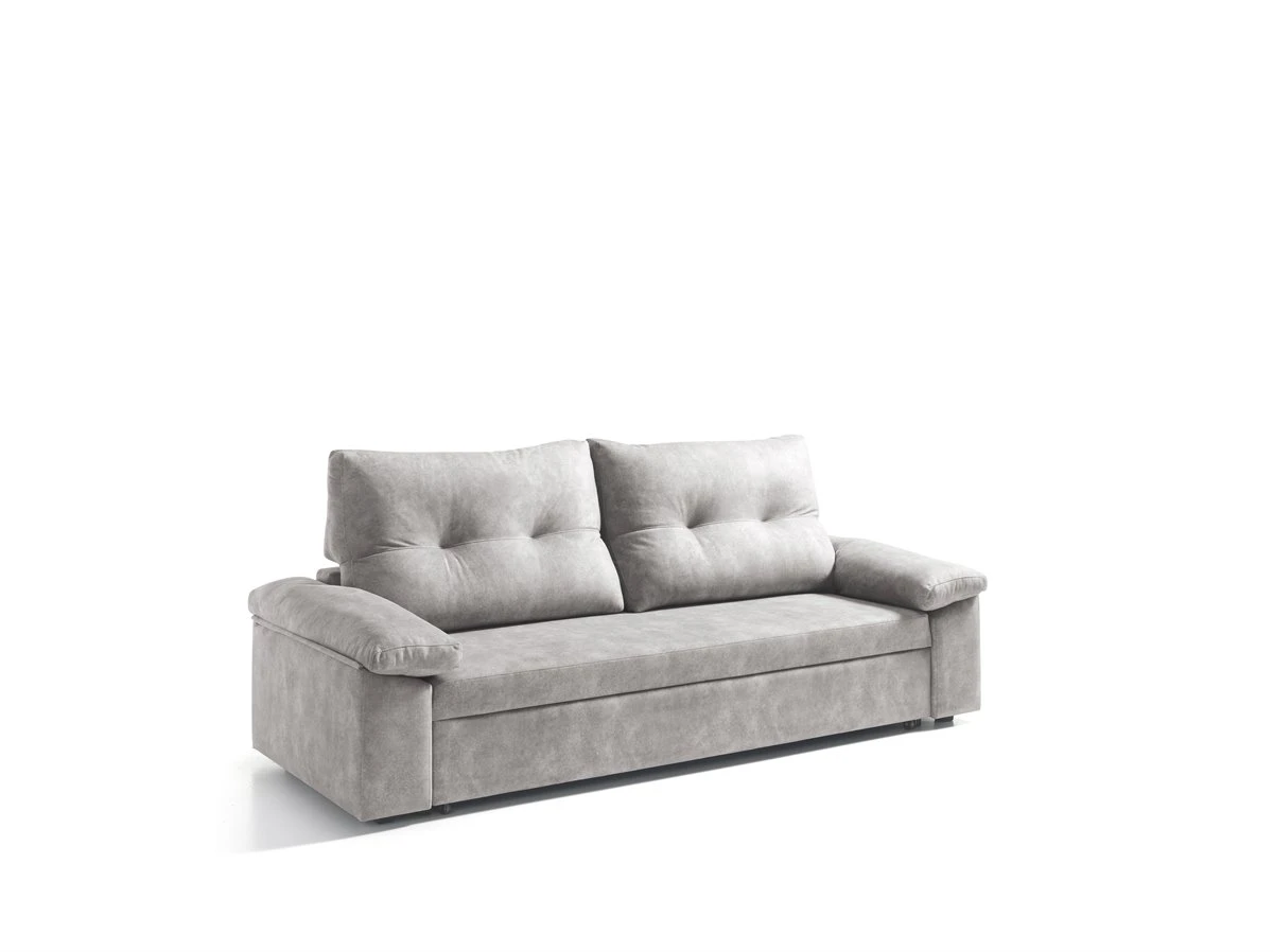 Sofá Cama MIXX Con Almohadas De Respaldos Color Vison 5 Sofá Cama MIXX Con Almohadas De Respaldos Color Vison - Imagen 3