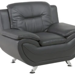 Sillón En Piel Sintética En Gris LEIRA -Mimoso Sofa Ventas 8651096cc0b1086527f74ac6b00da07bd39bfd22 483a8e983bda40ad882eba06a6c863fd