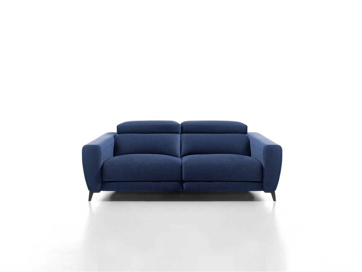 Sofá Relax 3 Plazas Motorizado DRAX Color Azul 3 Sofá Relax 3 Plazas Motorizado DRAX Color Azul