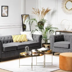 Sillón Tapizado Color Gris CHESTERFIELD 17 Sillón Tapizado Color Gris CHESTERFIELD -Mimoso Sofa Ventas 92a3814b673ed73cab42053dcedf17a3315f08fc 0f04d58868b3445b9062d9d30c3c270f