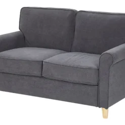 Conjunto De Sala De Estar 5 Plazas De Terciopelo Gris Oscuro/madera Clara RONNEBY -Mimoso Sofa Ventas 98ae6fee0d32825528f12491e45816638166f264 04d453ecb65c450b9c741dbf70f354f9