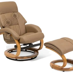 Sillón De Masaje De Piel Sintética Beige Arena/madera Clara FORCE -Mimoso Sofa Ventas 98ff659a5db527b6bb1f24d6059263f808f866cf 80a2de261e964eb398882a291d66146d