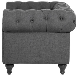 Conjunto De Sala De Estar 4 Plazas Gris CHESTERFIELD 25 Conjunto De Sala De Estar 4 Plazas Gris CHESTERFIELD -Mimoso Sofa Ventas 99298dab0127e6ab46adc814876891be1c47e71b 2b29afc02ef34c70b4ee837be6fe9d52