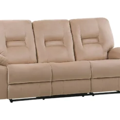 Sofá 3 Plazas LED Reclinable De Terciopelo Beige Arena BERGEN -Mimoso Sofa Ventas 9a60f85b095bfd1ec83ee391130be00f89ed920e 4c7b80efb16b441fa82b51e0ec60c495