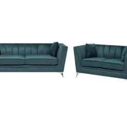 Conjunto De Sala De Estar 5 Plazas Verde Oscuro GAULA -Mimoso Sofa Ventas 9ae3e11ebf45a5350a8fd363e5031c07dee21186 a0e23467ac5444d798b82294e6960303