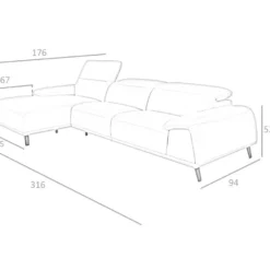 ANGEL CERDA Sofá Chaise Longue Piel Vacuno Gris Taupé -Mimoso Sofa Ventas 9b7f32e094c176d56dc7dcde704de321302f6870 1c176b6f2c5848c6955c58a2418d5671