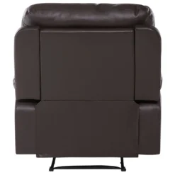 Sillón Reclinable De Piel Sintética Marrón Oscuro BERGEN -Mimoso Sofa Ventas 9c830c6a59951ccb7a89967d59528b348ee76d84 818f2906f0f04e15b35acc6f22db5954