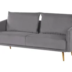 Conjunto De Sala De Estar 5 Plazas De Terciopelo Gris MAURA -Mimoso Sofa Ventas 9dc7fc4d3630e3dc38b71eb227b00961a32d1c73 248f1905e07e4ab68c3f854609f020a0
