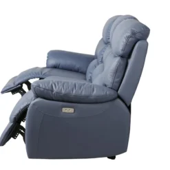 Sofá Relax Eléctrico 3 Plazas De Piel ESPRIT Color Azul -Mimoso Sofa Ventas a07c39aaf00a162c7f56640ec42dd7633d0a6470 397951 04