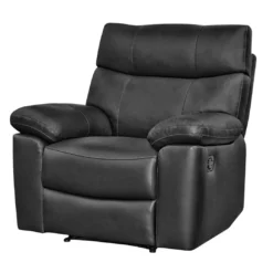 Sillón Piel Relax SHARONA Color Negro 12 Sillón Piel Relax SHARONA Color Negro -Mimoso Sofa Ventas a223beba7bb916ace0e3bc166e4aef00872fc57a 372284 WHITE FEATHERS right