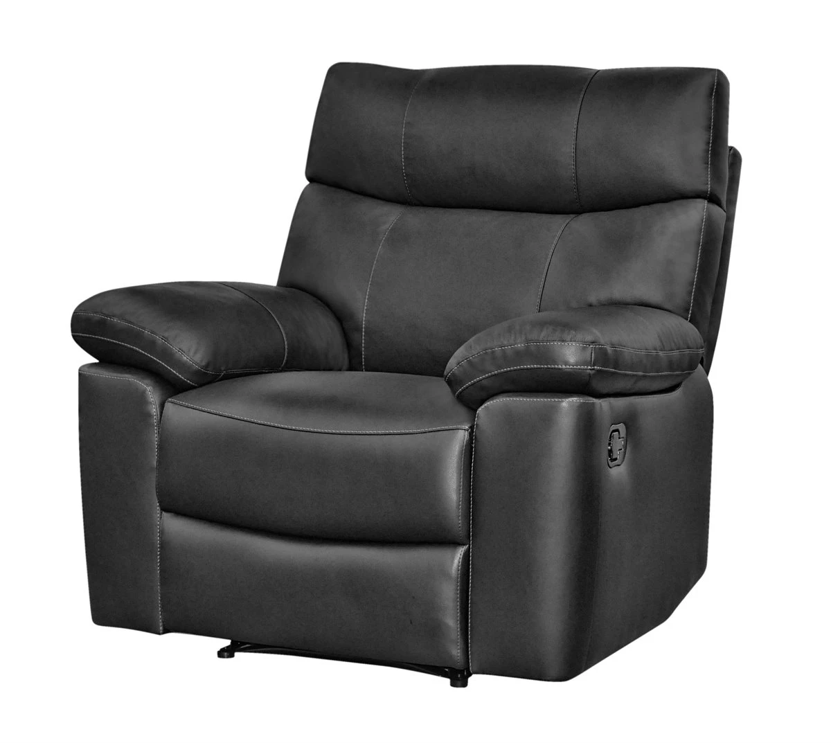 Sillón Piel Relax SHARONA Color Negro 7 Sillón Piel Relax SHARONA Color Negro - Imagen 5