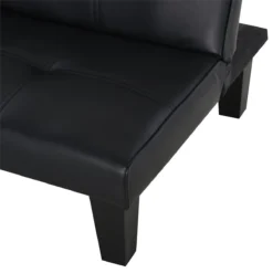 HOMCOM Sofá Cama De 3 Plazas Diseño 2 En 1 Plegable Sin Reposabrazos Estructura Sólida Con Patas Elevadas Asiento Acolchado De Esponja Cómodo Carga 300 Kg 165x75,5x70 Cm Gris -Mimoso Sofa Ventas a5bf89604df0c3de372fdf7499ed7fc4bcd725d0 848b2b81ab044834981172c20f026ba6