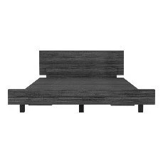 Marco De Cama Sencilla Zúrich 51.6CM A X 212.5CM P X 120CM L ROBLE GRIS 4 Marco De Cama Sencilla Zúrich 51.6CM A X 212.5CM P X 120CM L ROBLE GRIS - Imagen 2