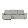 Chaise Longue Con Cama CONNOR Color Gris Claro -Mimoso Sofa Ventas a97c8b1dcab417be48465c046bc82a058f051efa 106448 01