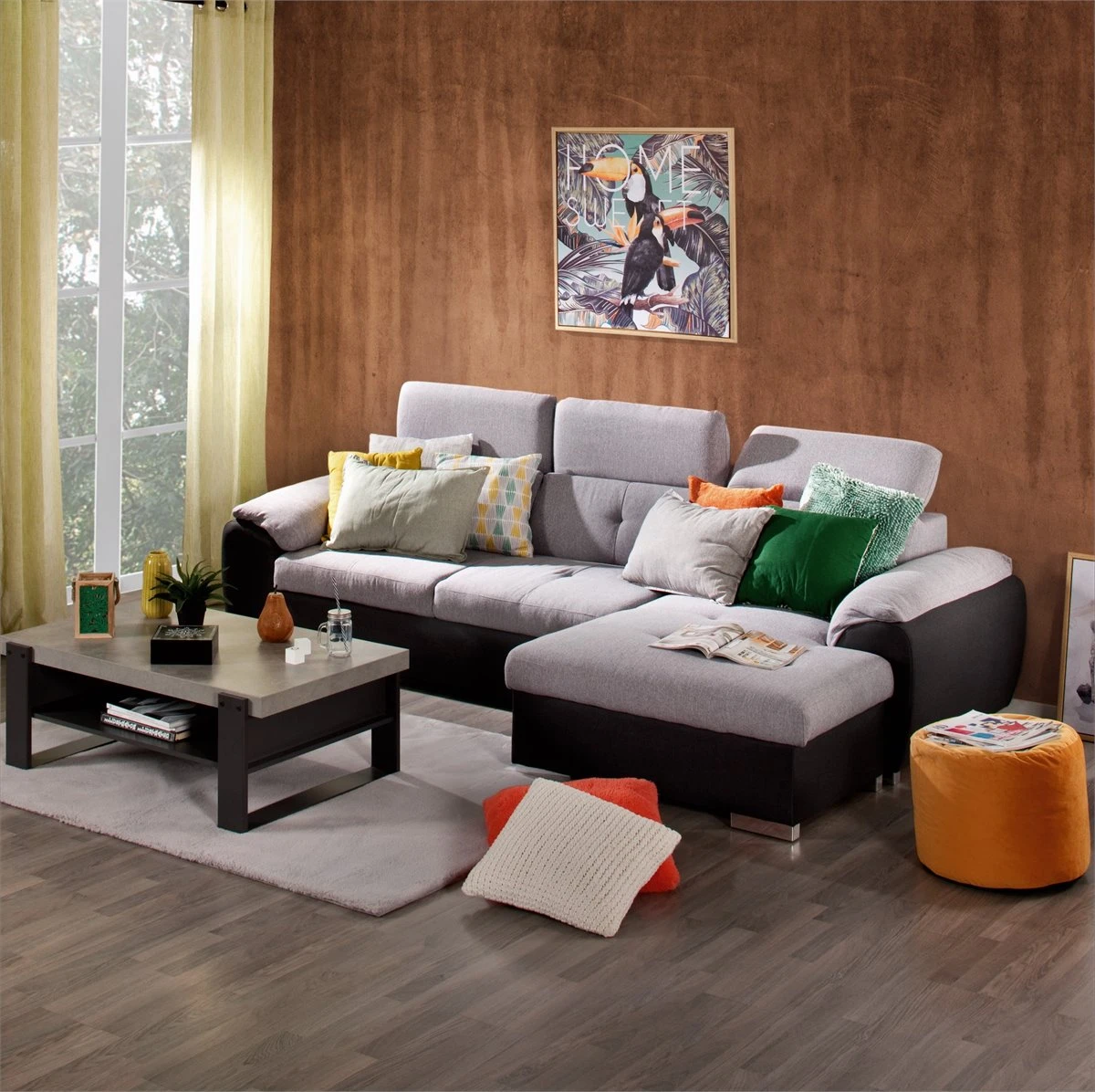 Chaise Longue Con Cama Derecha ARCADIA 4 Chaise Longue Con Cama Derecha ARCADIA - Imagen 2