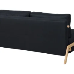 Sofá Cama 2 Plazas Tapizado Negro EDLAND -Mimoso Sofa Ventas abbc0b390041116ce4bd840788554b8f15596668 a0b14d63fdec497eb3f4fa419ae1a475